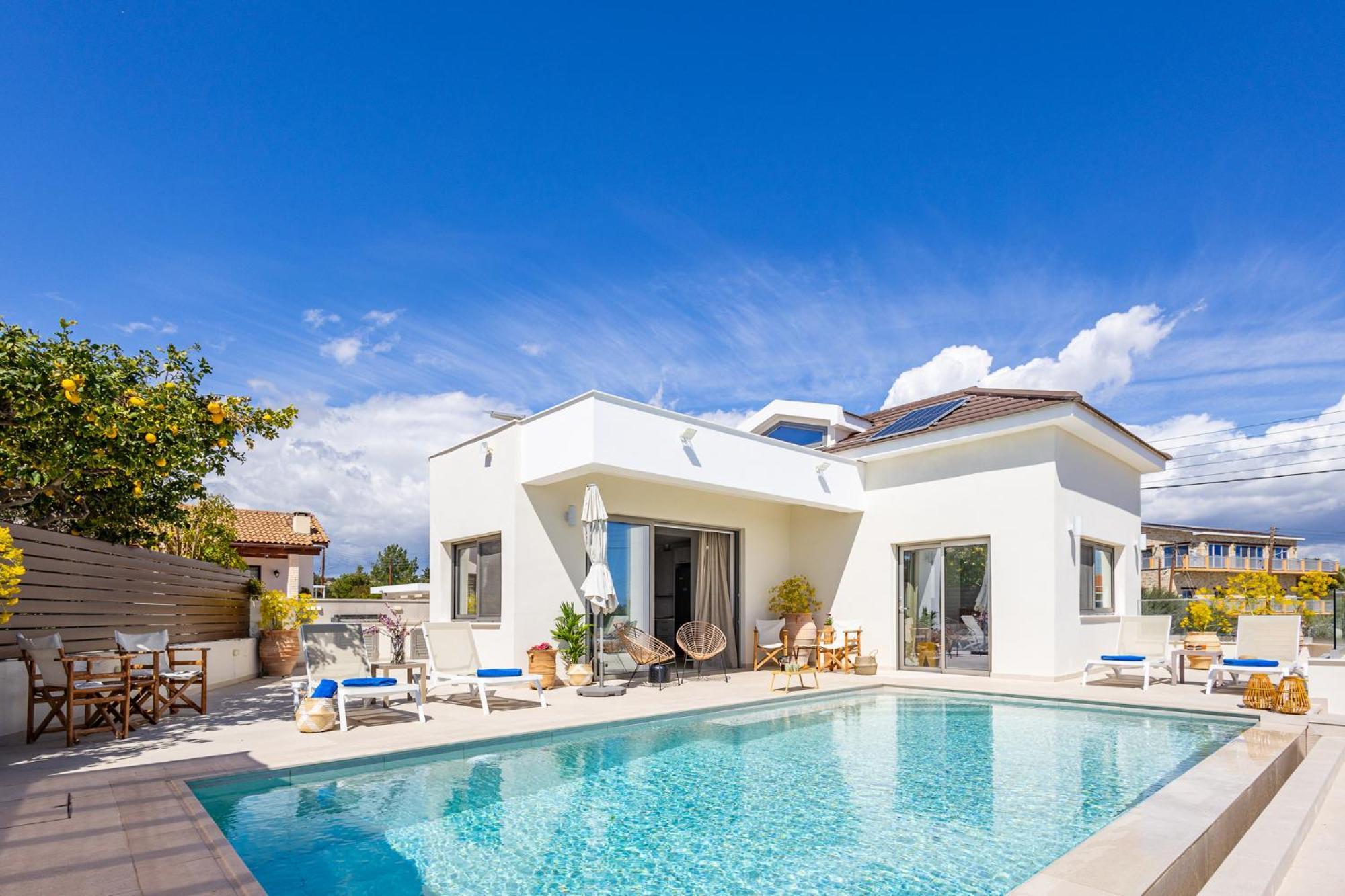 Villa Pacy Agios Theodoros Buitenkant foto